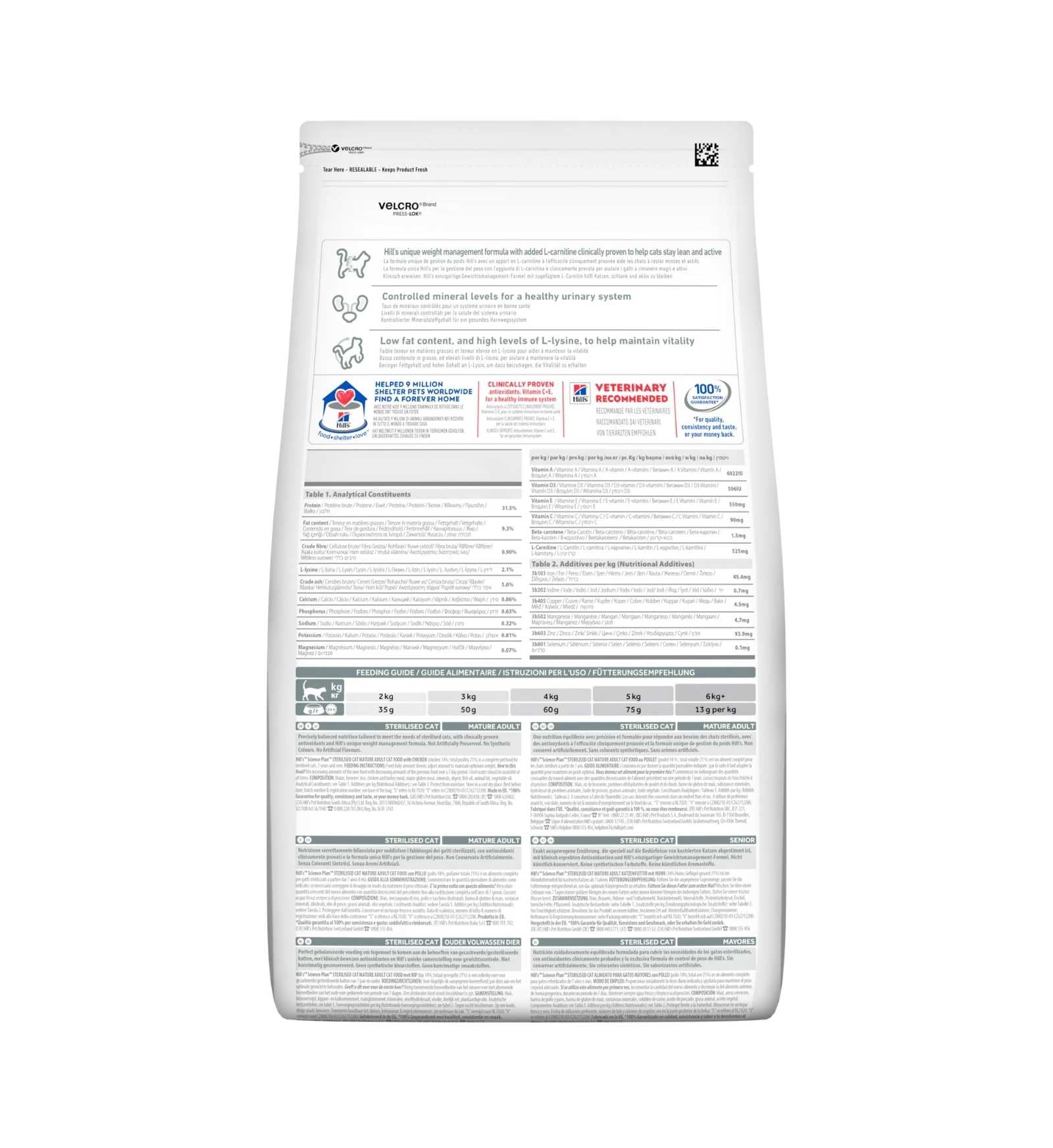 HILL'S SCIENCE PLAN GATTO MATURE STERILISED AL POLLO DA 1,5 KG