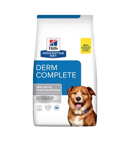 HILL'S  PRESCRIPTION DIET CANE  DERM COMPLETE SKIN CARE & FOOD SENSITIVITIES ADULT