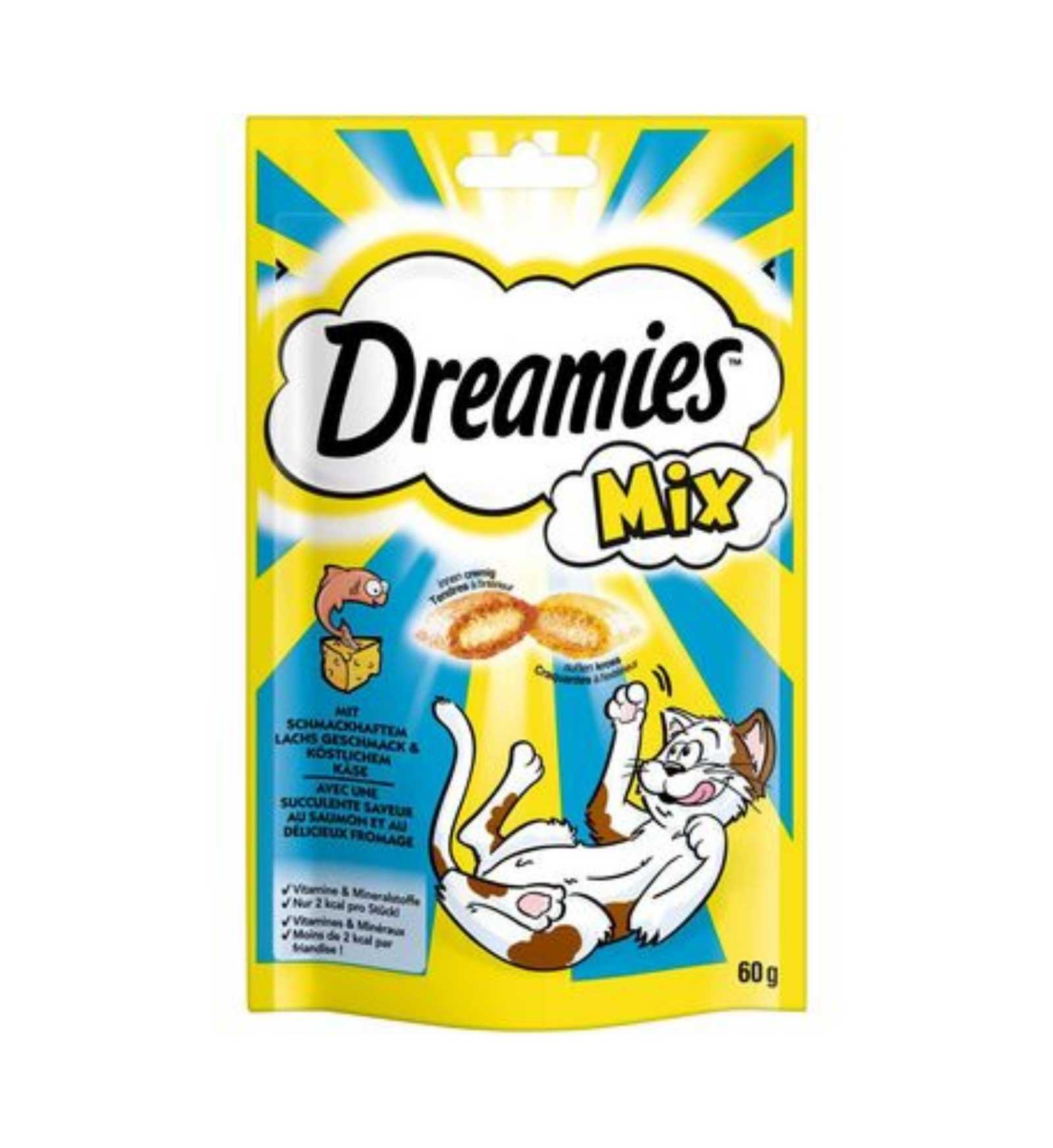 CATISFACTION GATTO MIX AL SALMONE E FORMAGGIO DA 60 GR