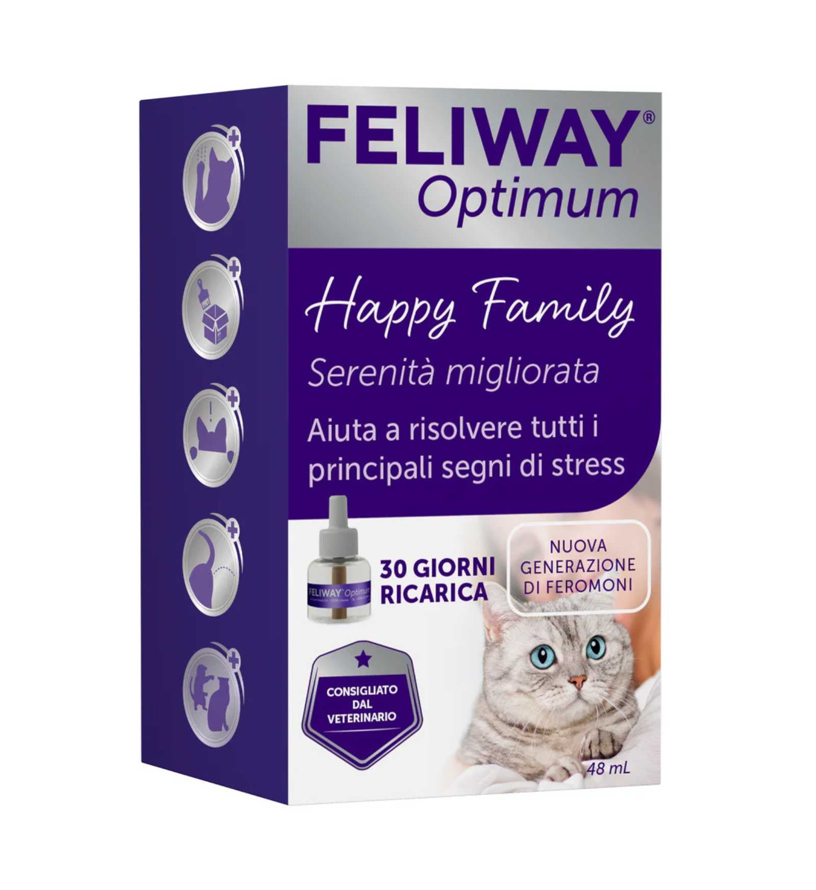 CEVA GATTO FELIWAY OPTIMUM RICARICA DA 48 ML