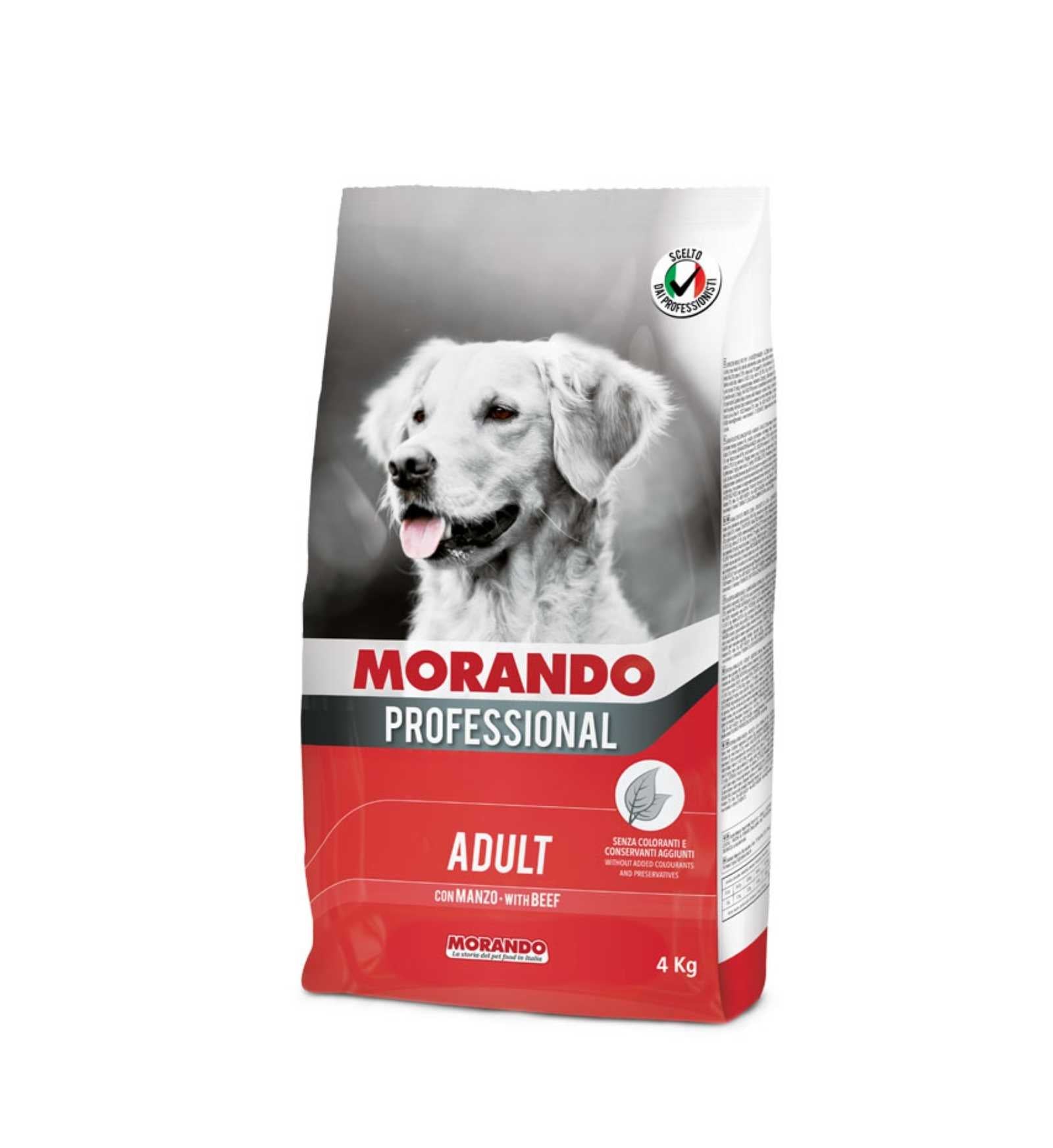 MORANDO MIGLIOR CANE PROFESSIONAL ADULT MANZO DA 4 KG