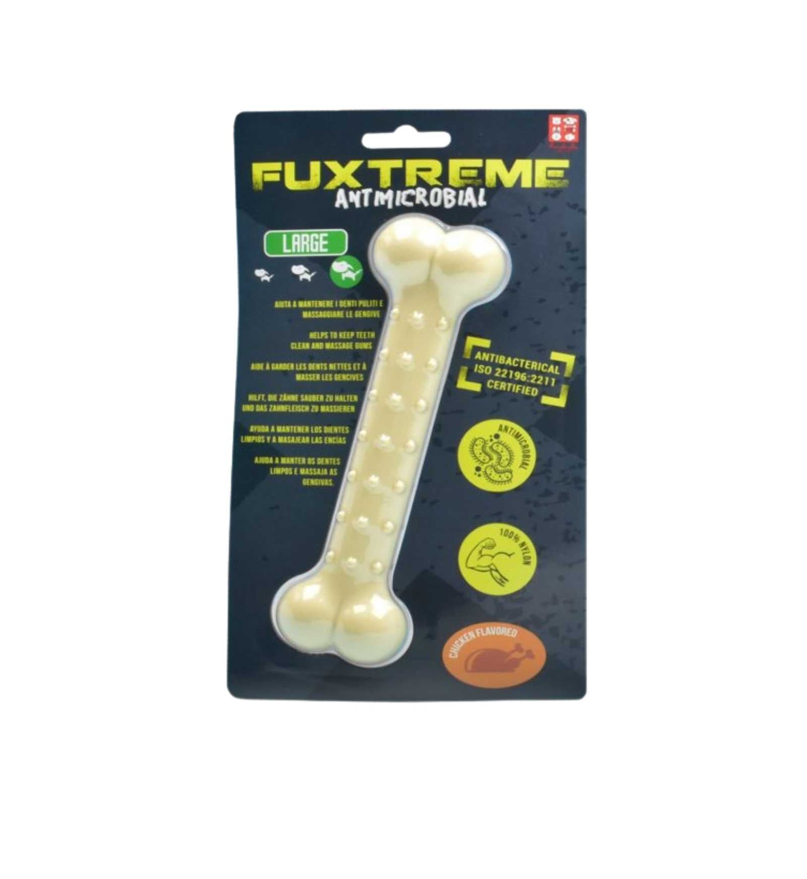 FERRIBIELLA FUXTREME OSSO ANTIMICROBICO PER CANI AL POLLO