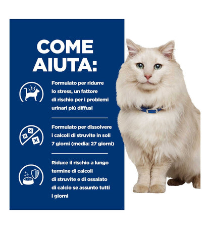 HILL'S PRESCRIPTION DIET GATTO C/D URINARY CARE STRESS AL PESCE