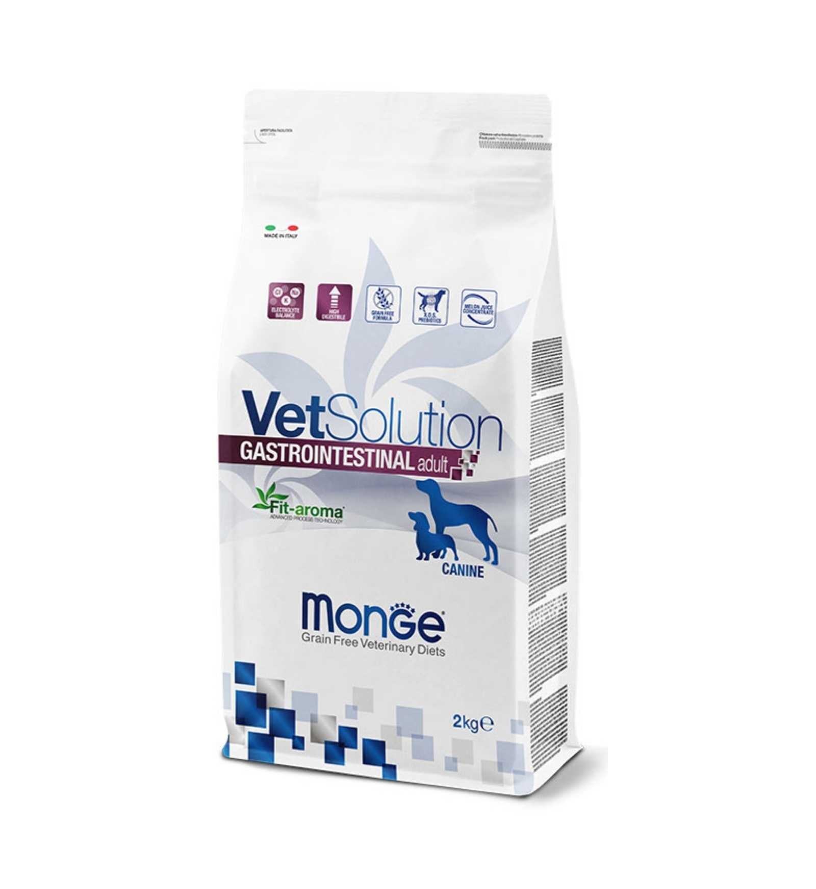 MONGE VETSOLUTION CANE GRAIN FREE VETERINARY DIET GASTROINTESTINAL