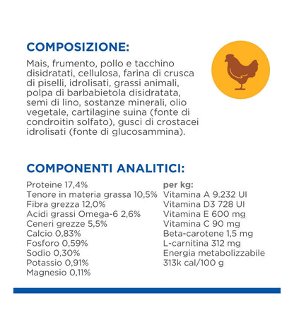 HILL'S SCIENCE PLAN CANE MATURE MEDIUM LIGHT AL POLLO DA 14 KG