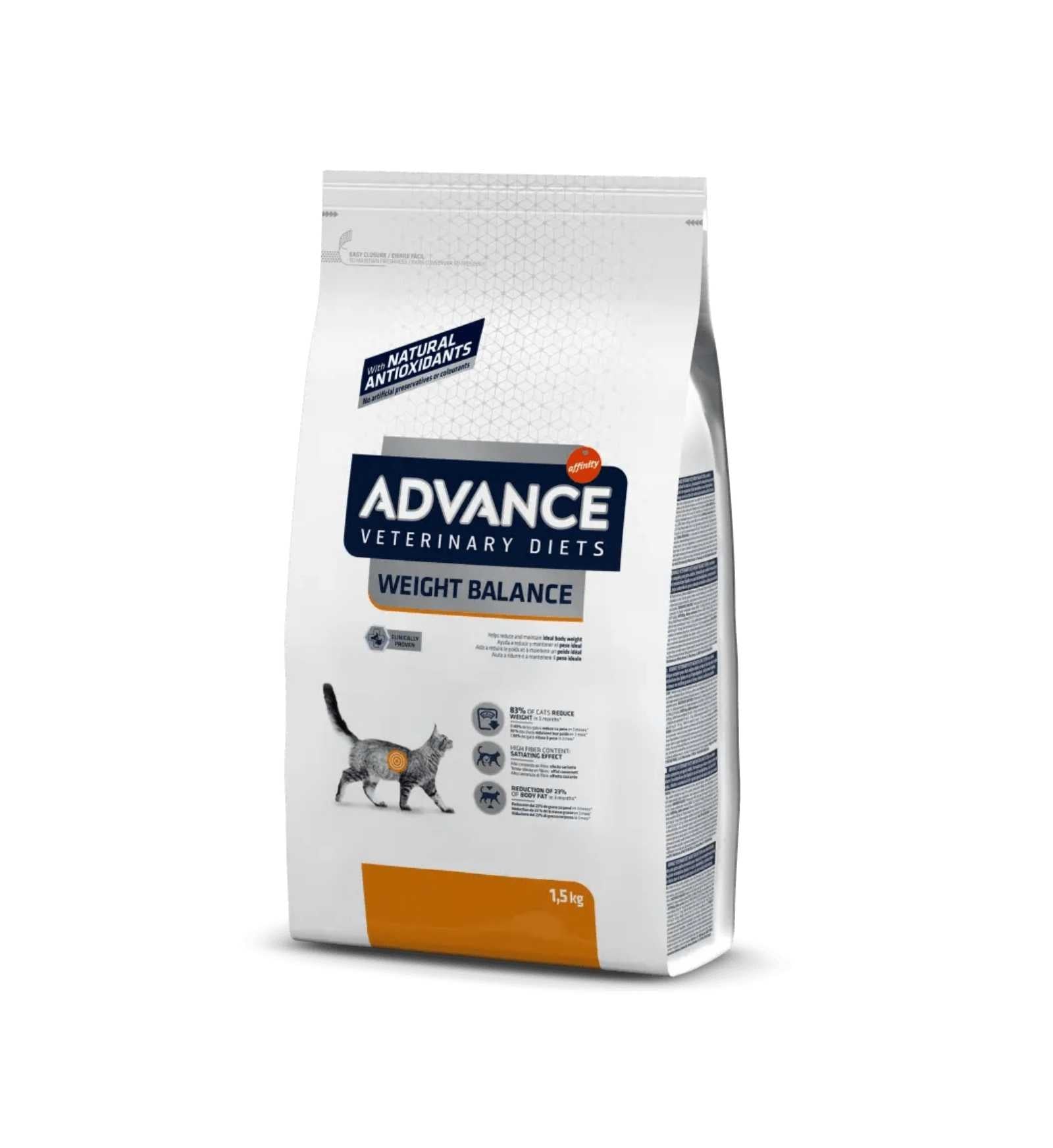 AFFINITY GATTO ADVANCE VETERINARY DIETS WEIGHT BALANCE DA 1,5 KG