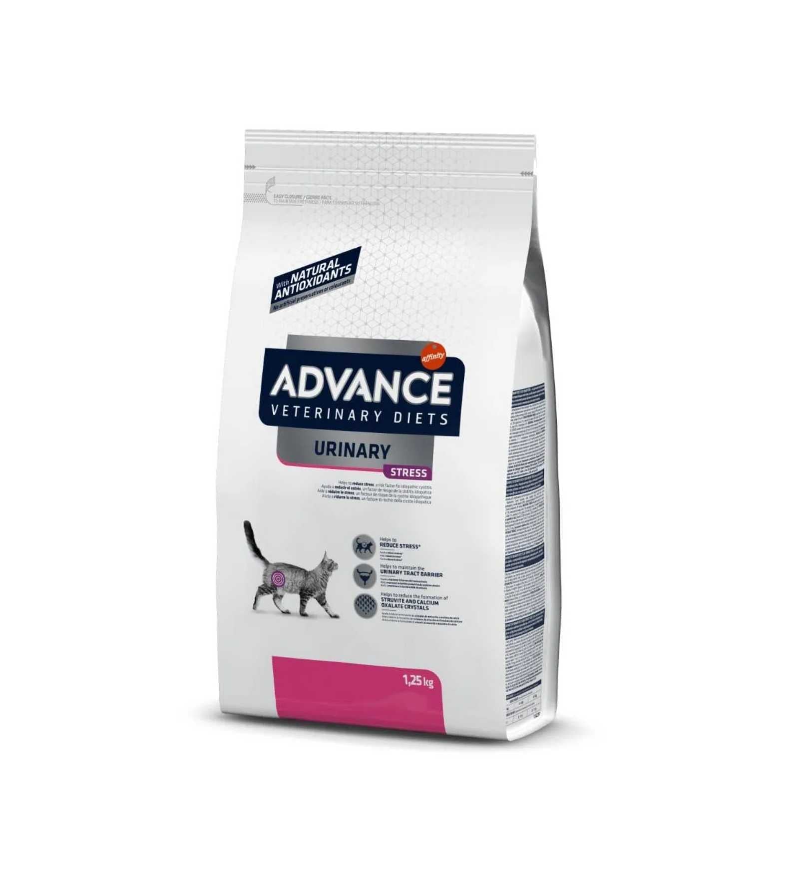 AFFINITY GATTO ADVANCE VETERINARY DIETS URINARY STRESS DA 1,25 KG