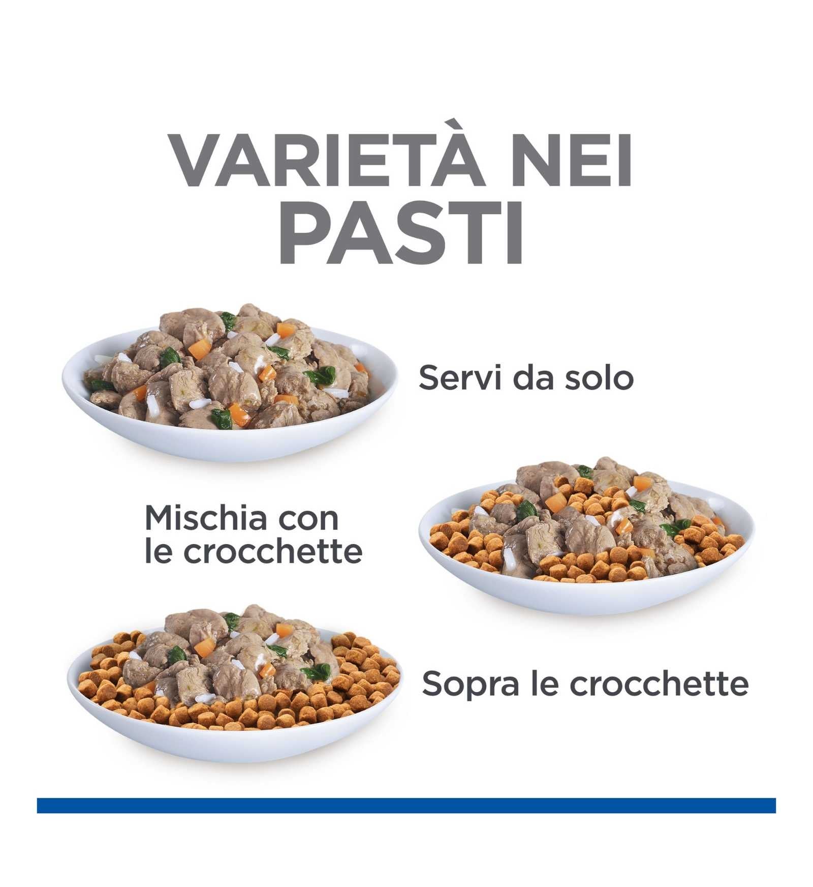 HILL'S SCIENCE PLAN GATTO KITTEN HEALTY CUISINE POLLO E  PESCE OCEANICO MULTIPACK 12 BUSTE DA 80 GR