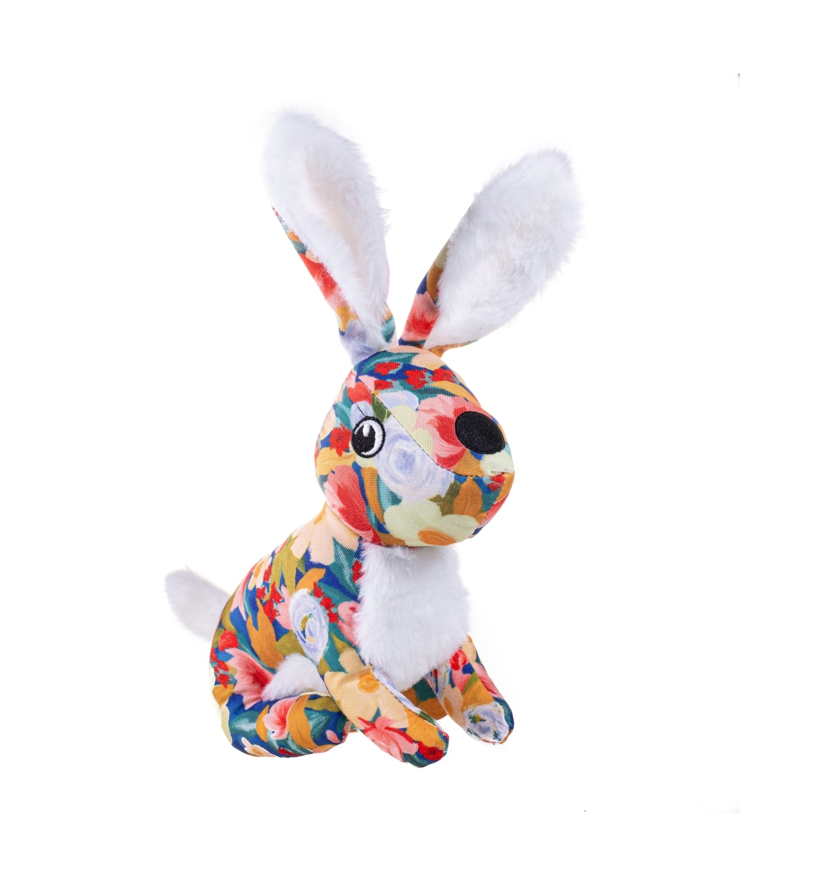 LEOPET CANE  GIOCO IN CANVAS E PELUCHE GARDEN COLLECTION CONIGLIO 22 CM