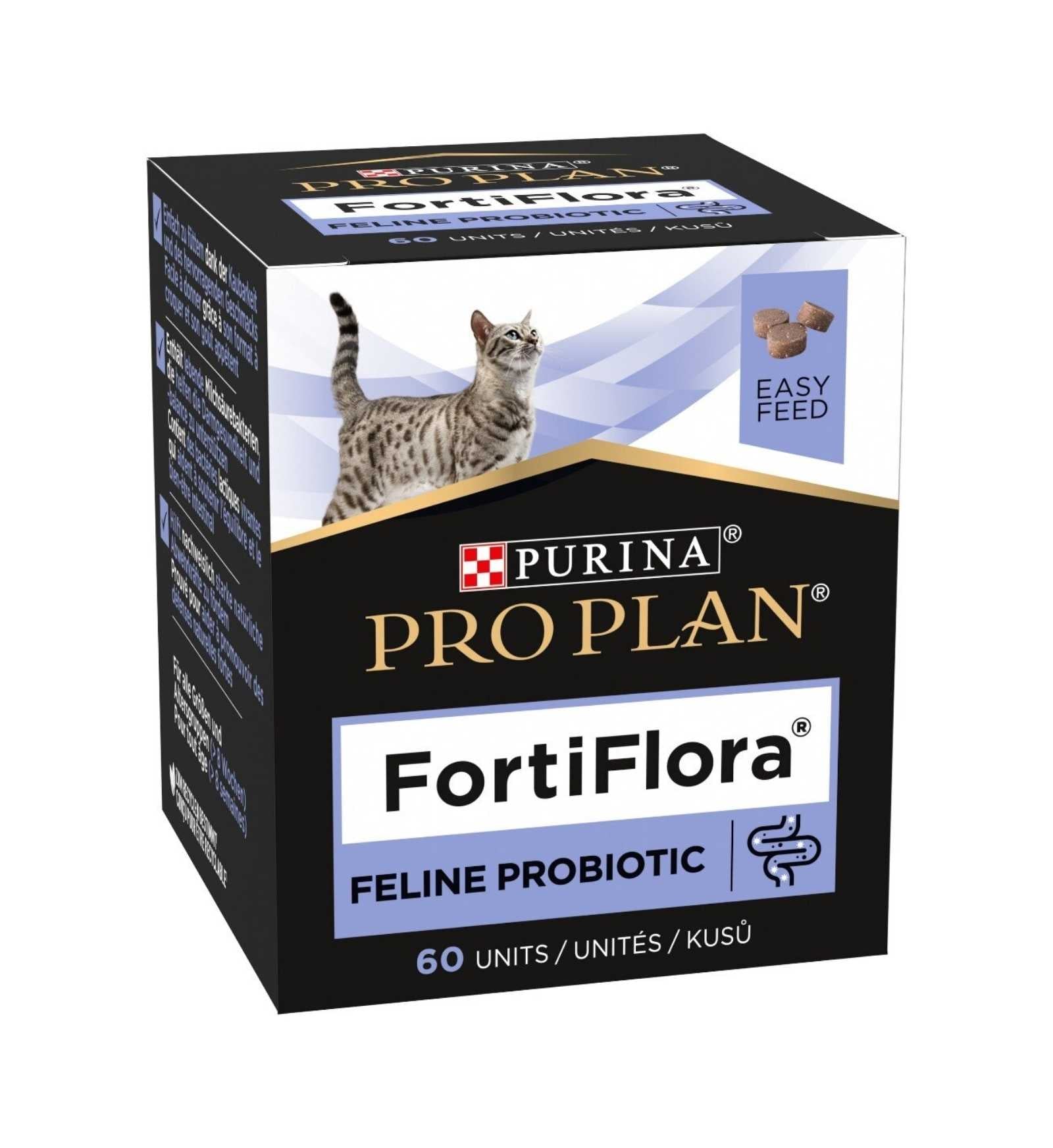 PURINA VETERINARY DIET GATTO FORTIFLORA 30 COMPRESSE MASTICABILI DA 0,5 GR