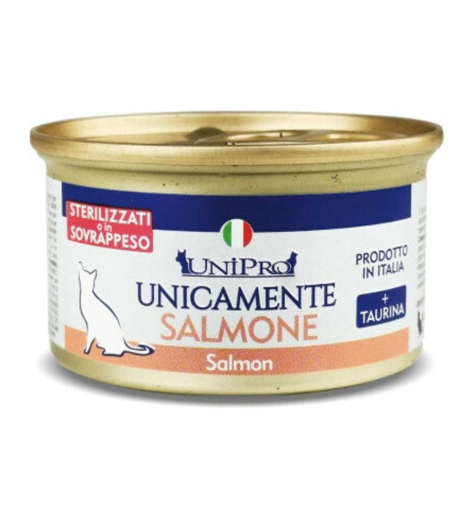 UNIPRO UNICAMENTE GATTO STERILIZZATO QUAGLIA MONOPROTEICO 85 GR