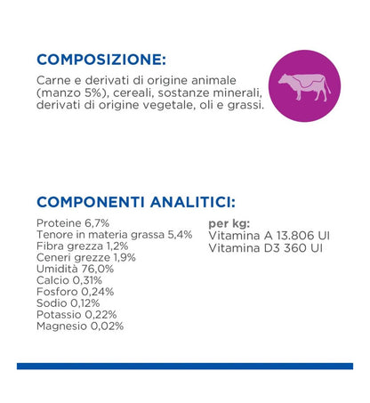 HILL'S SCIENCE PLAN CANE PUPPY AL MANZO DA 370 GR IN LATTINA