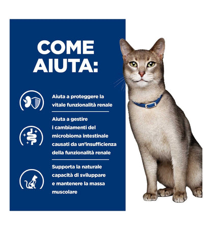 HILL'S PRESCRIPTION DIET GATTO K/D CON SPEZZATINO DI TONNO E VERDURE DA 82 GR IN LATTINA