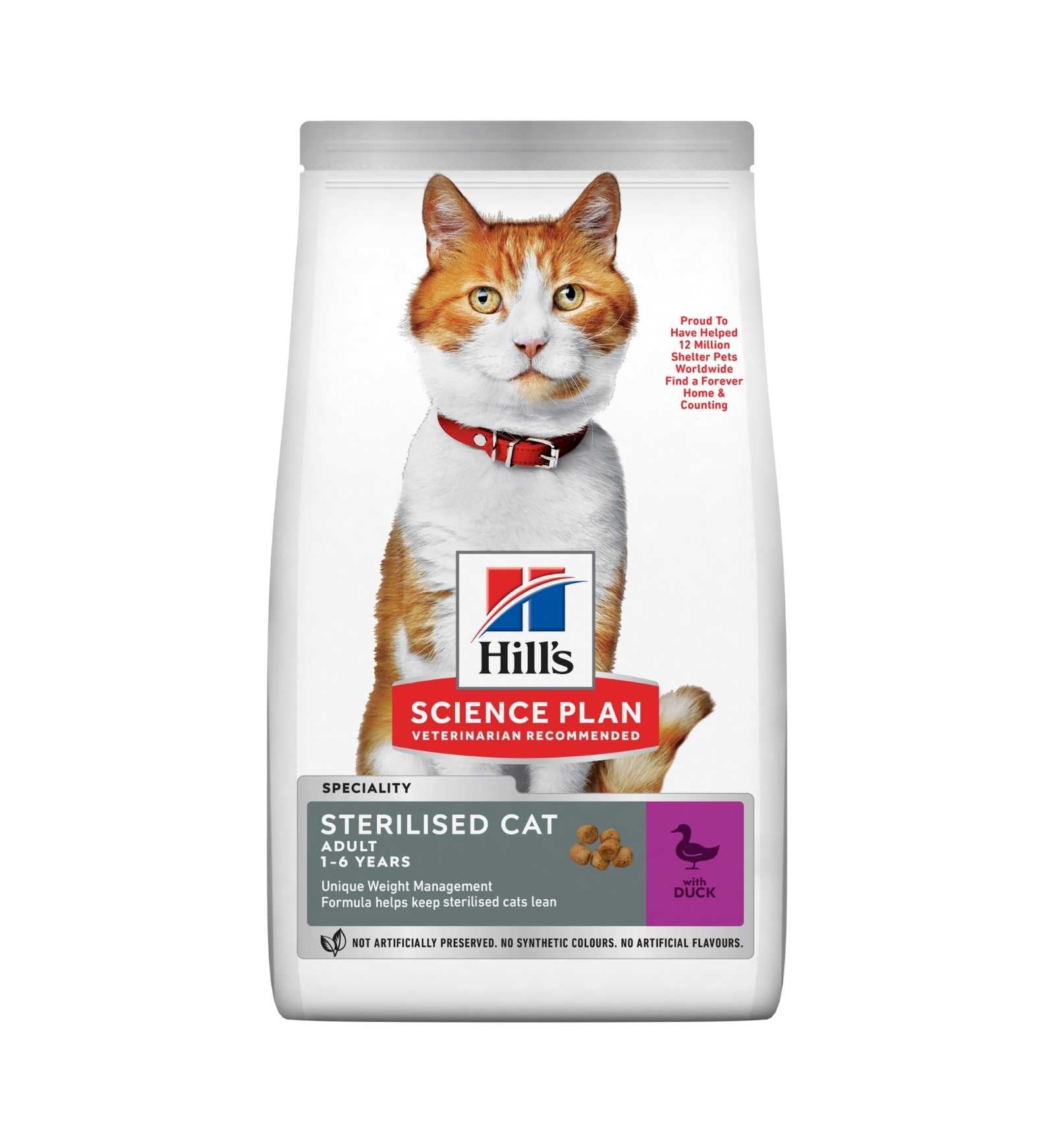 HILL'S SCIENCE PLAN GATTO ADULT STERILIZZATO ALL' ANATRA