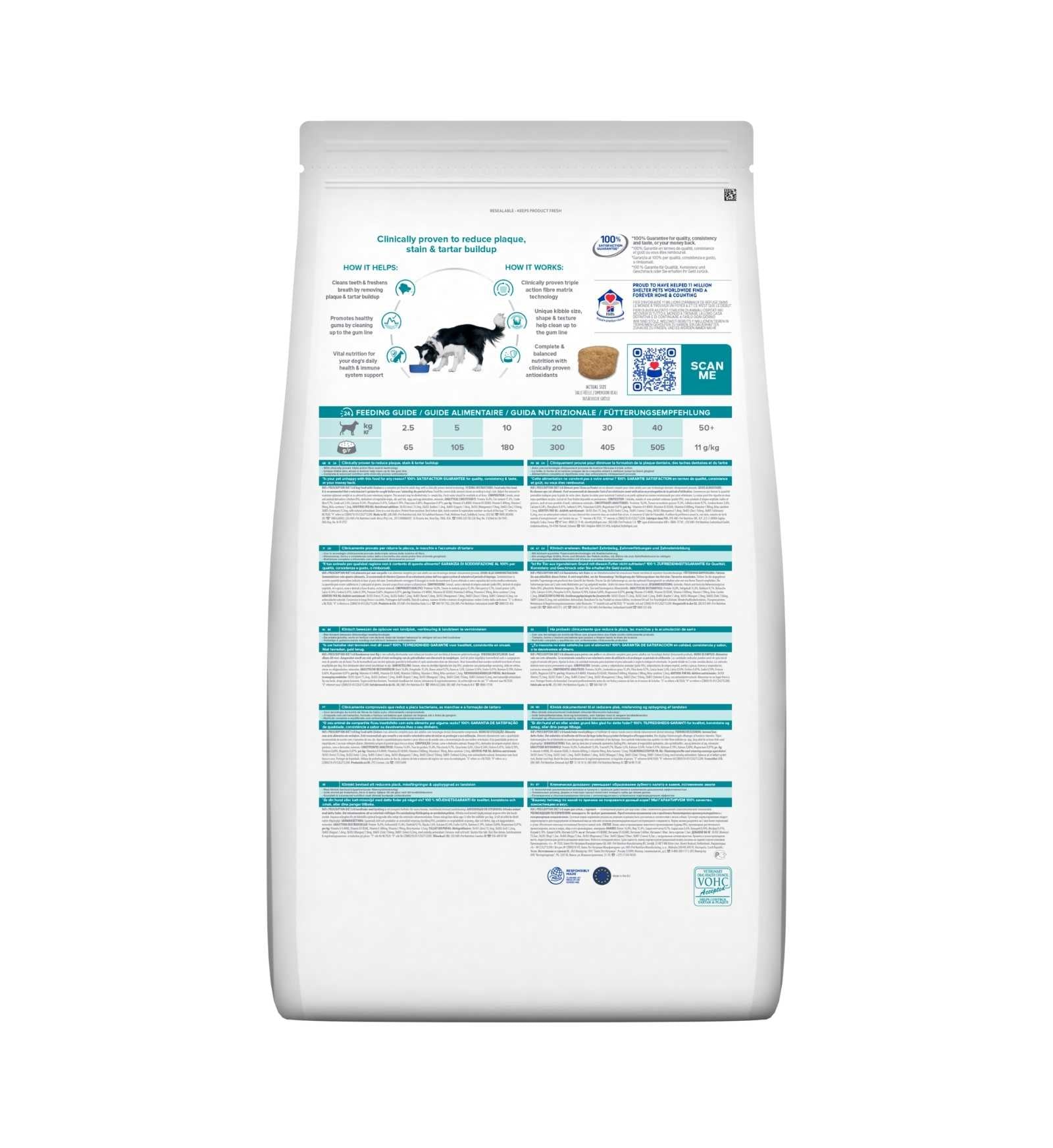 HILL'S PRESCRIPTION DIET CANE T/D AL POLLO DA 4 KG