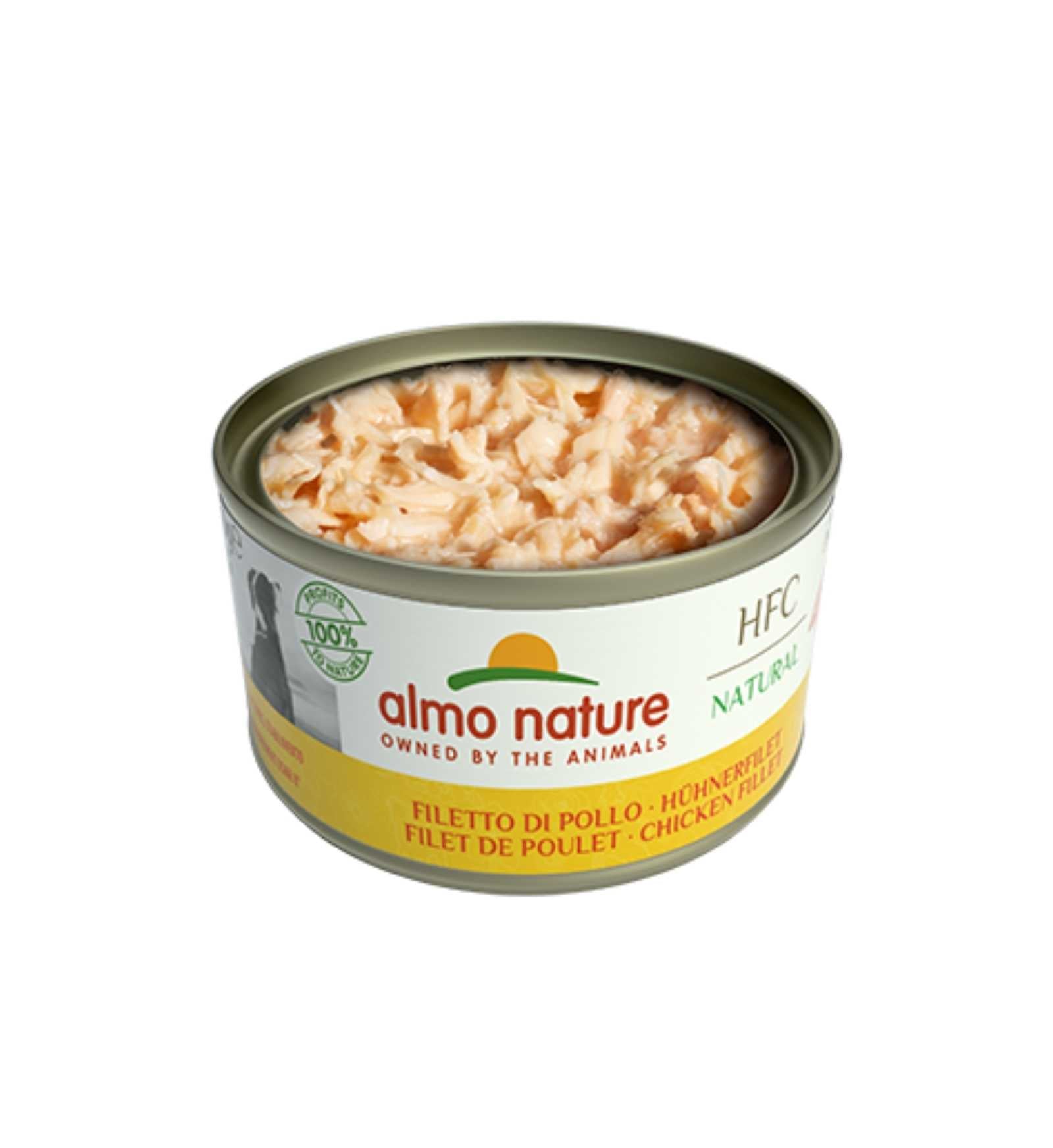 ALMO NATURE CANE CLASSIC CON FILETTO DI POLLO DA 95 GR IN LATTINA