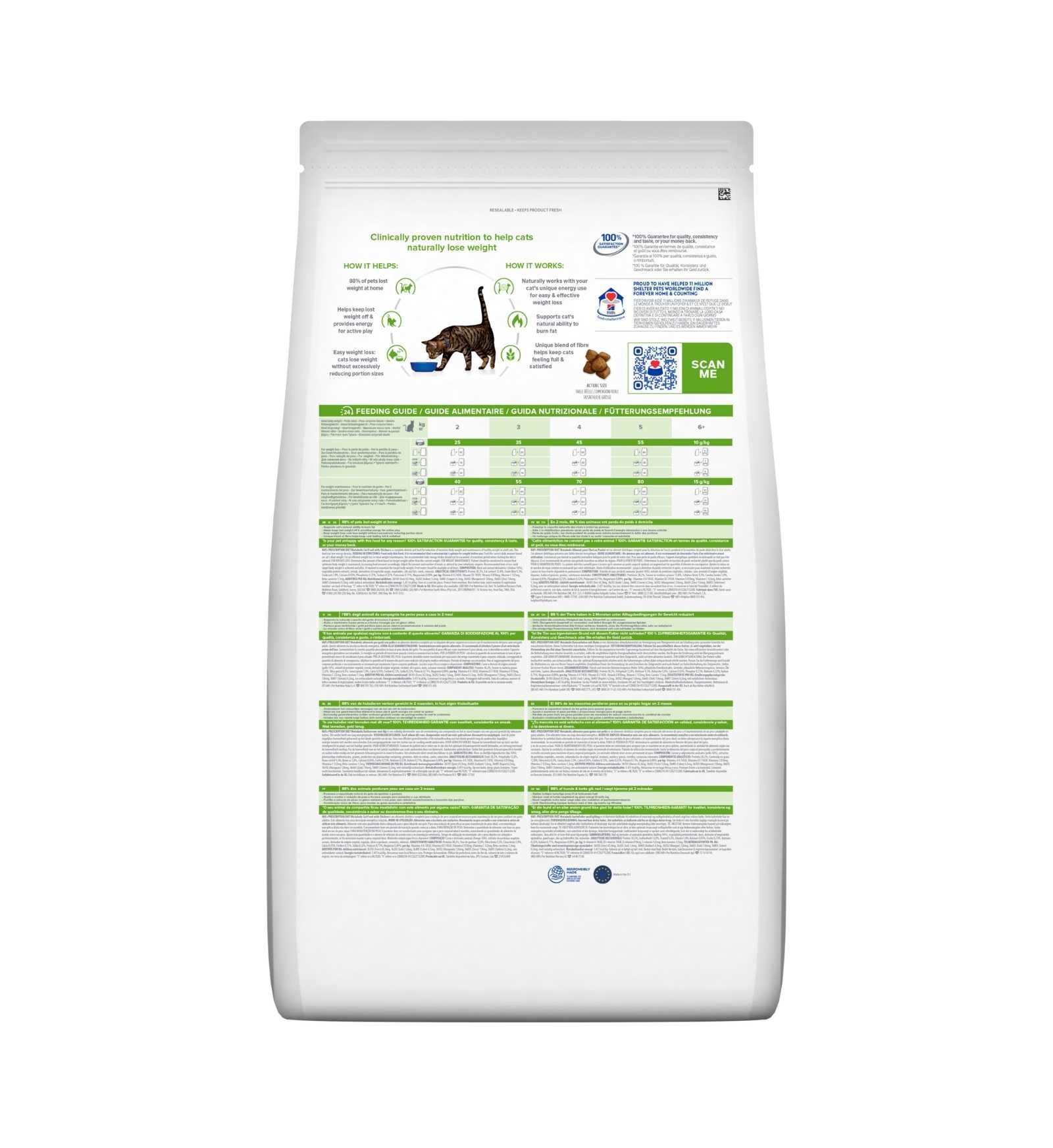 HILL'S PRESCRIPTION DIET GATTO METABOLIC
