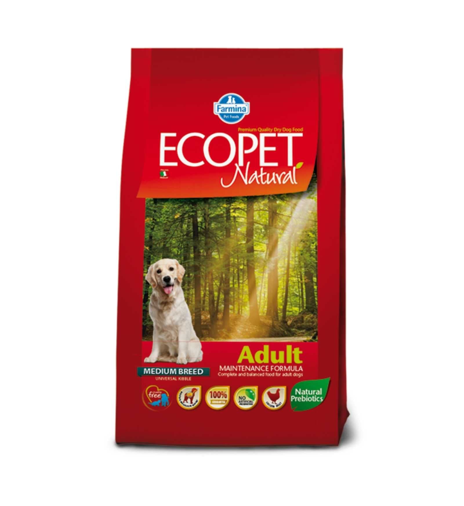 FARMINA ECOPET NATURAL ADULT MEDIUM POLLO