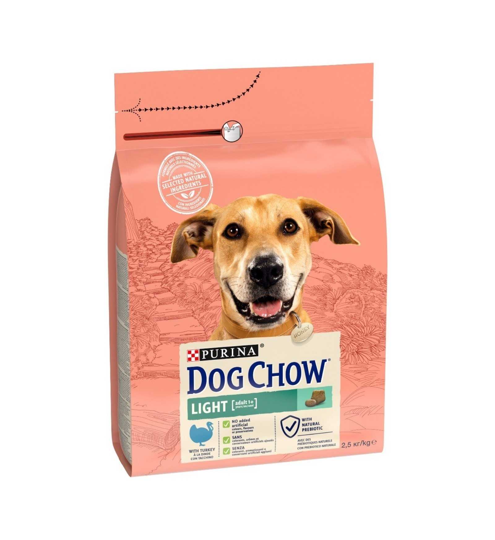 PURINA CHOW DOG TONUS CANE ADULT MEDIUM LIGHT AL TACCHINO