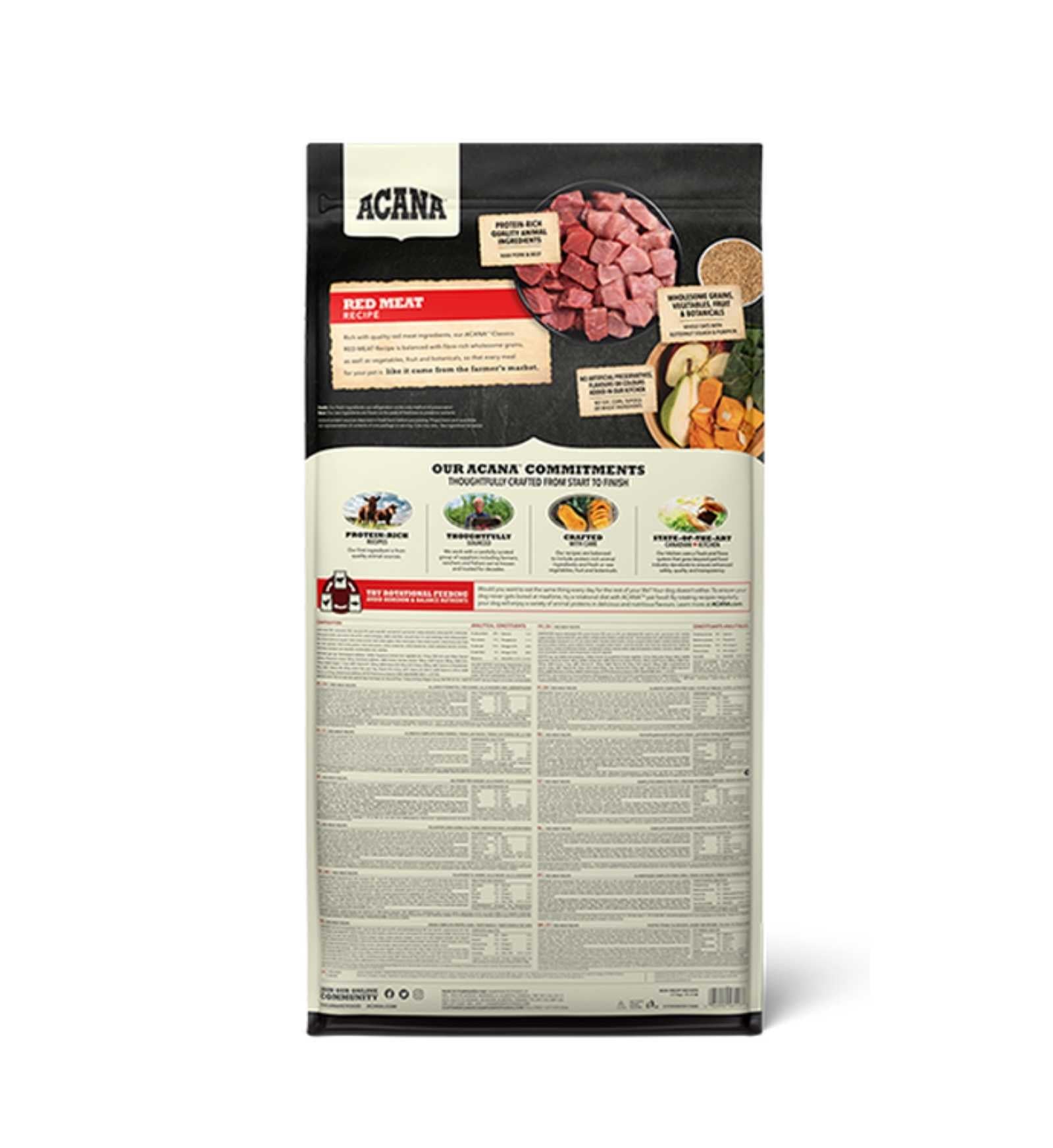 ACANA CLASSIC CANE RED MEAT ADULT MANZO