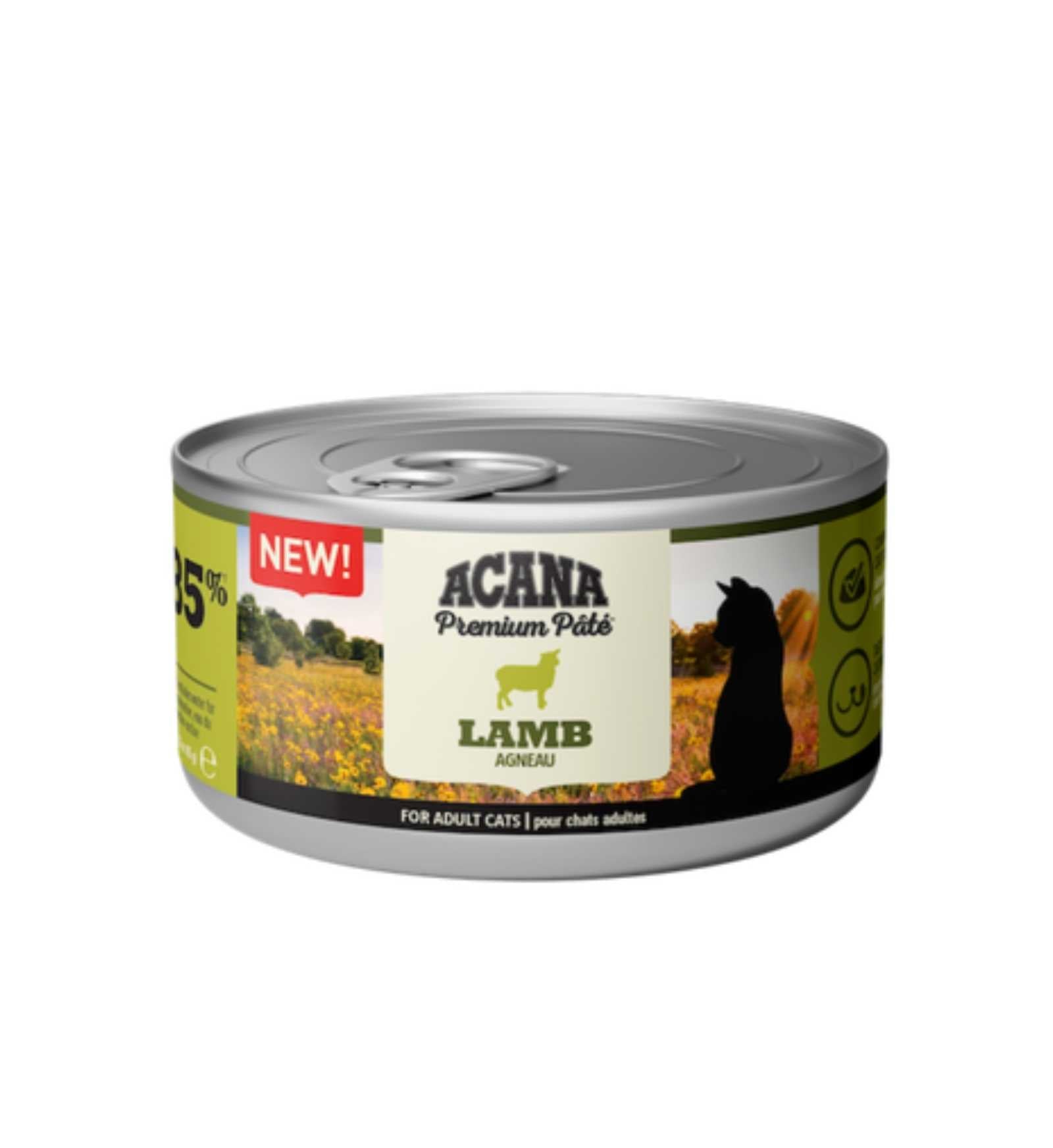 ACANA GATTO AGNELLO PATE' DA 85 GR IN LATTINA