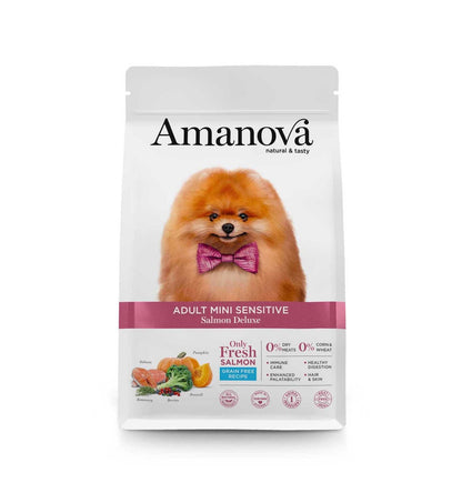 AMANOVA CANE ADULT MINI SENSITIVE SALMONE DELUXE