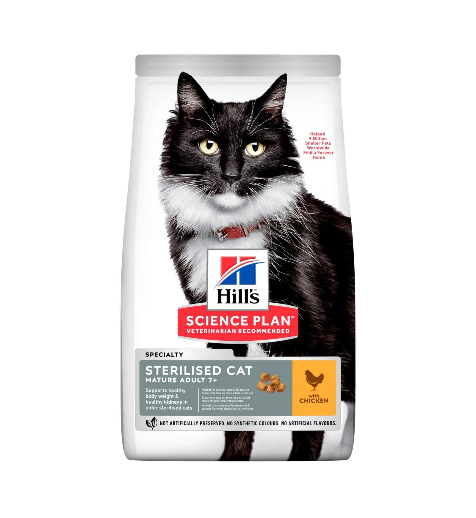 HILL'S SCIENCE PLAN GATTO MATURE ADULT 7+ STERILIZZATO AL POLLO DA