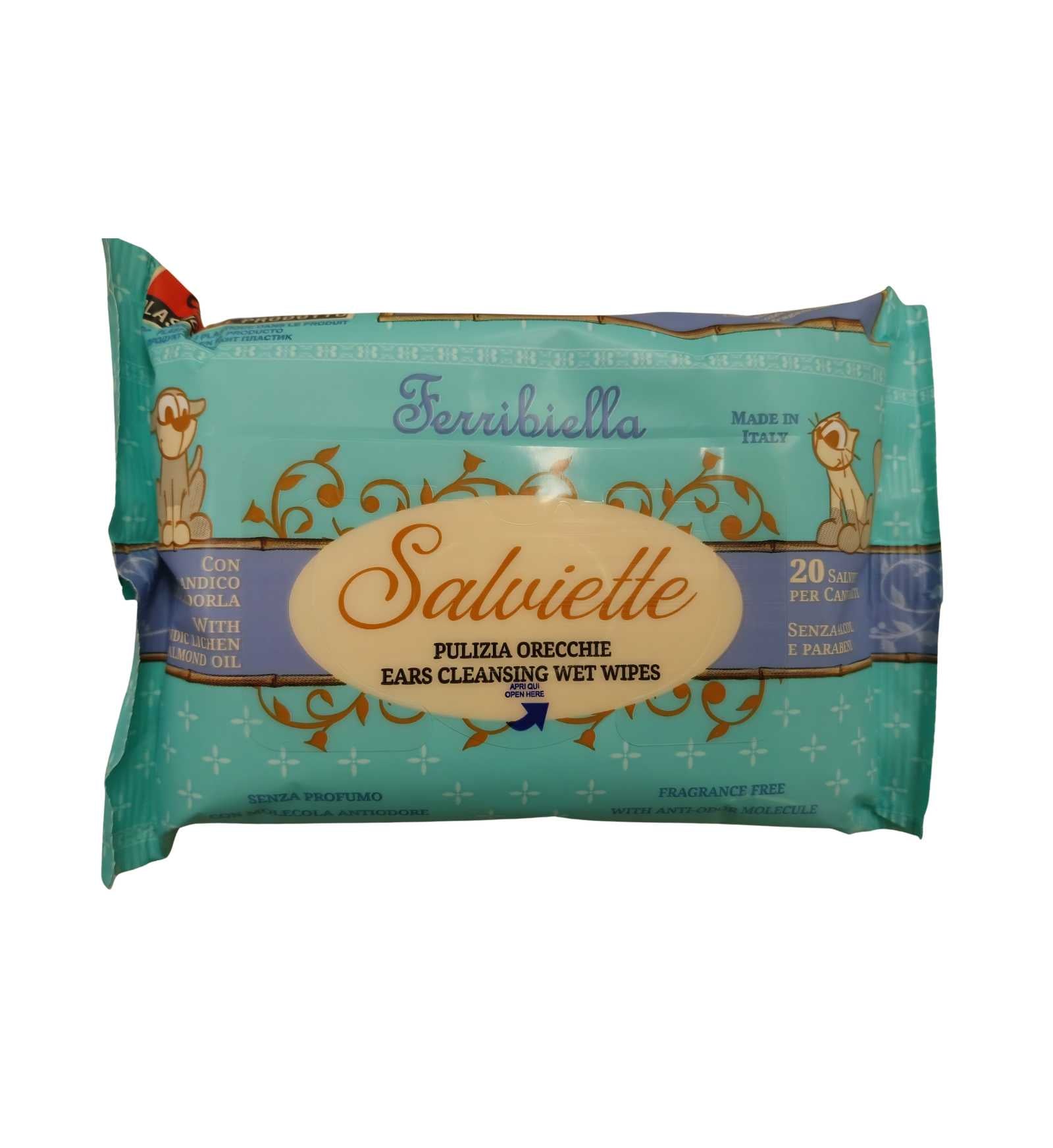 FERRIBIELLA SALVIETTE PULIZIA ORECCHIE