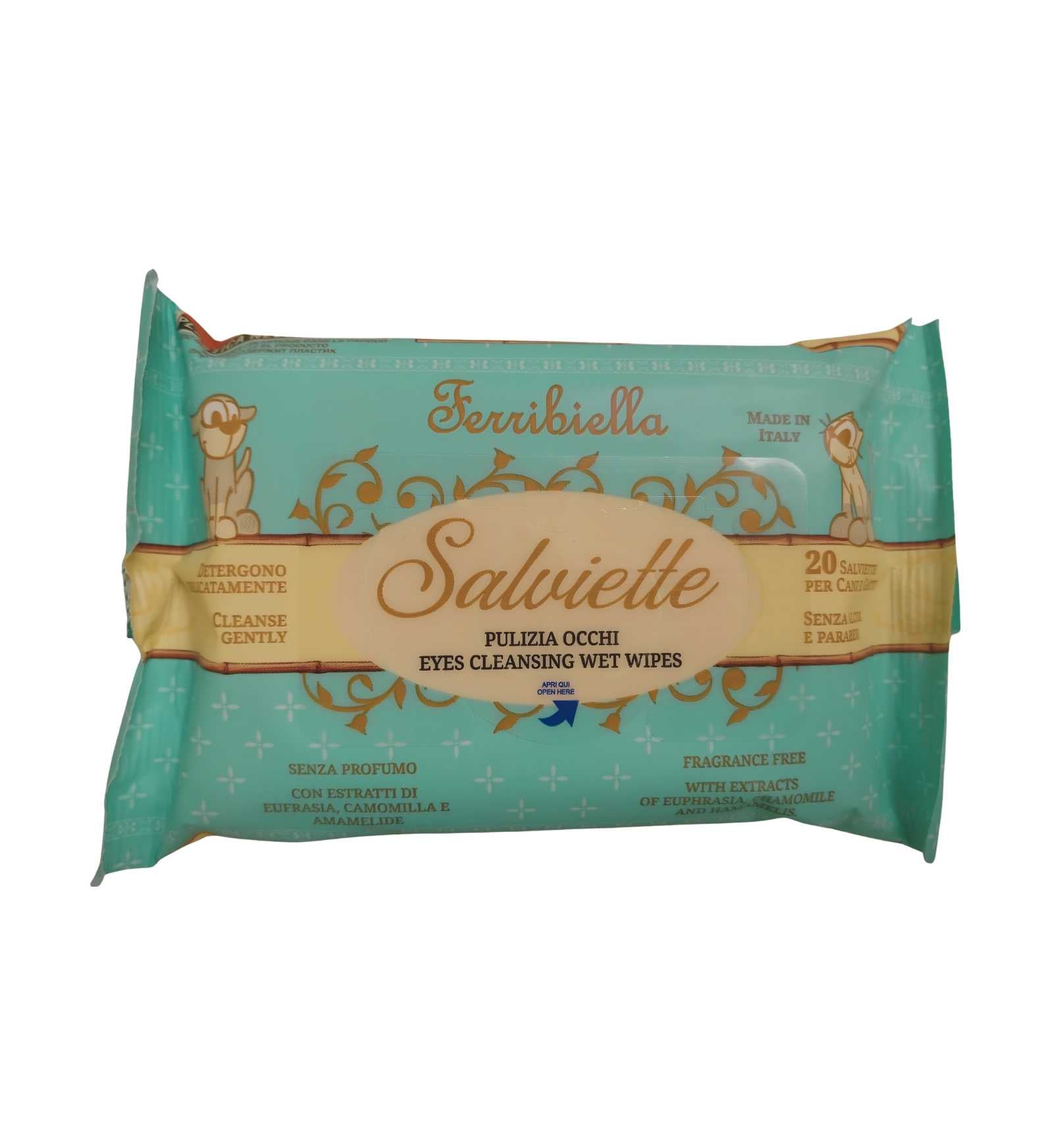 FERRIBIELLA SALVIETTE PULIZIA OCCHI
