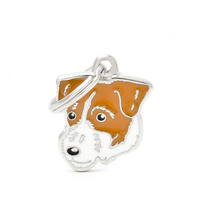 MEDAGLIETTA JACK RUSSEL BROKEN