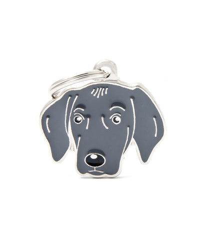 MEDAGLIETTA RAZZA WEIMARANER
