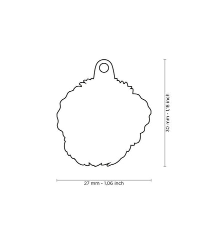 MEDAGLIETTA LAGOTTO ROMAGNOLO CREMA