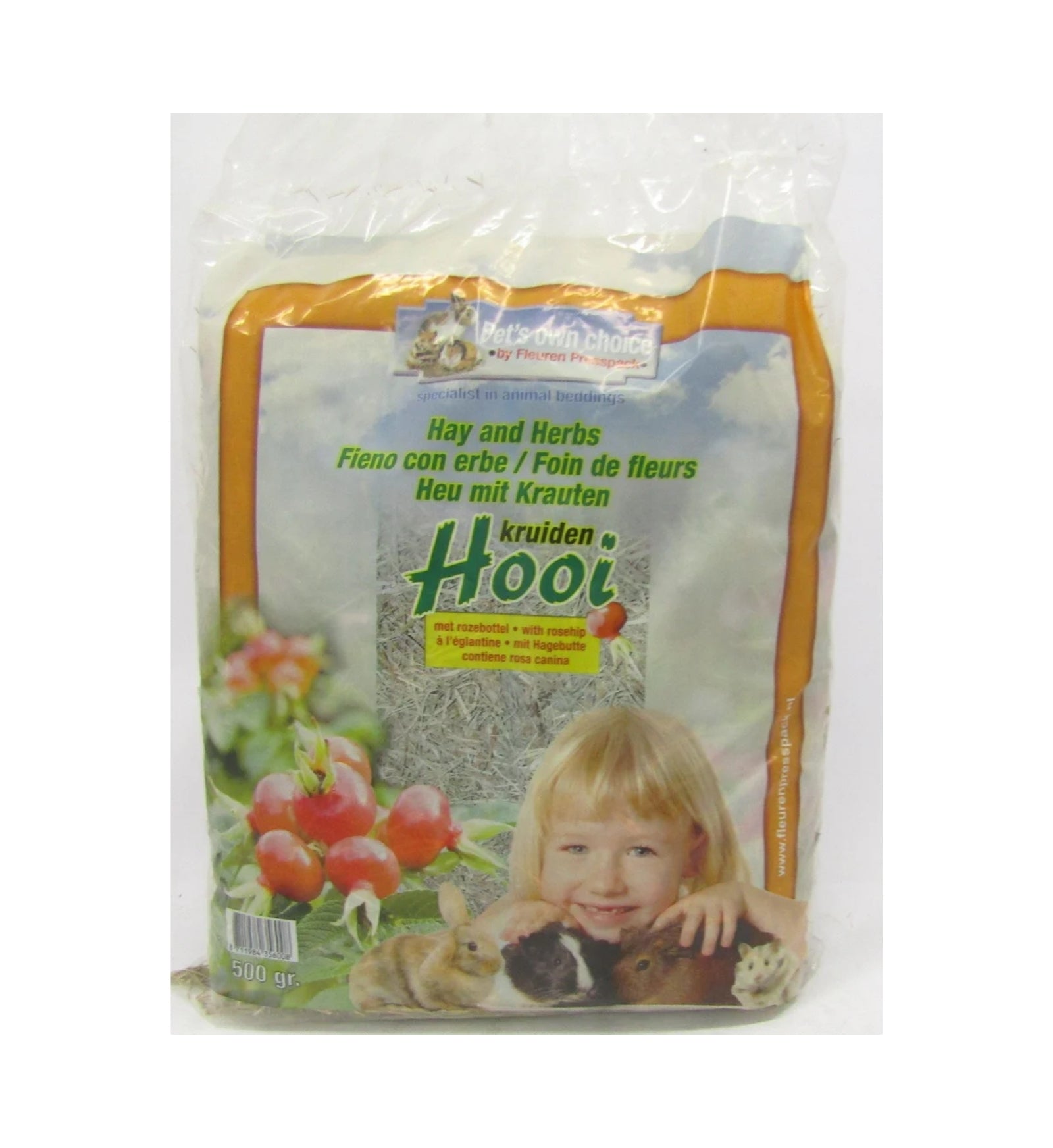 FIENO ERBE E ROSA CANINA 500 GR
