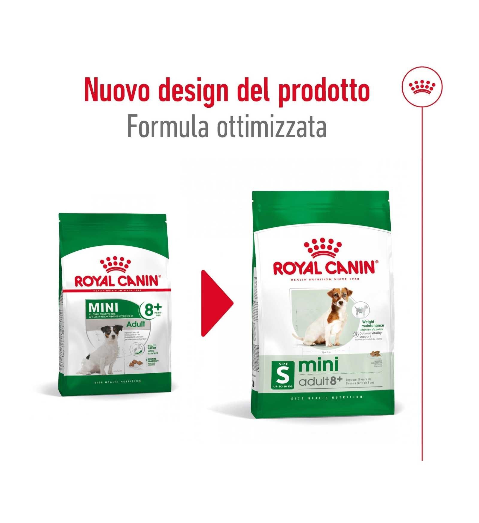 ROYAL CANIN CANE ADULT MINI 8 +