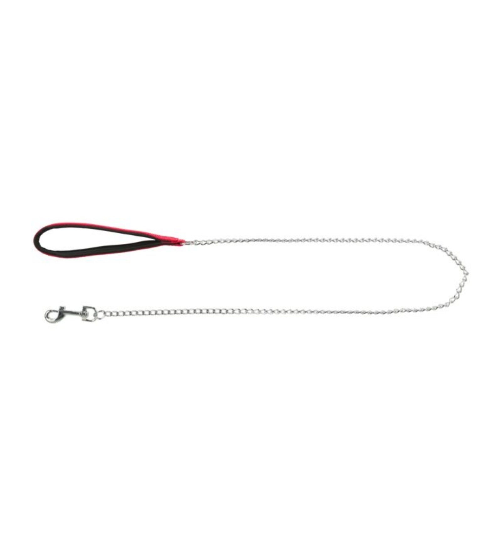 GUINZAGLIO CATENA 1,10M/2MM ROSSO