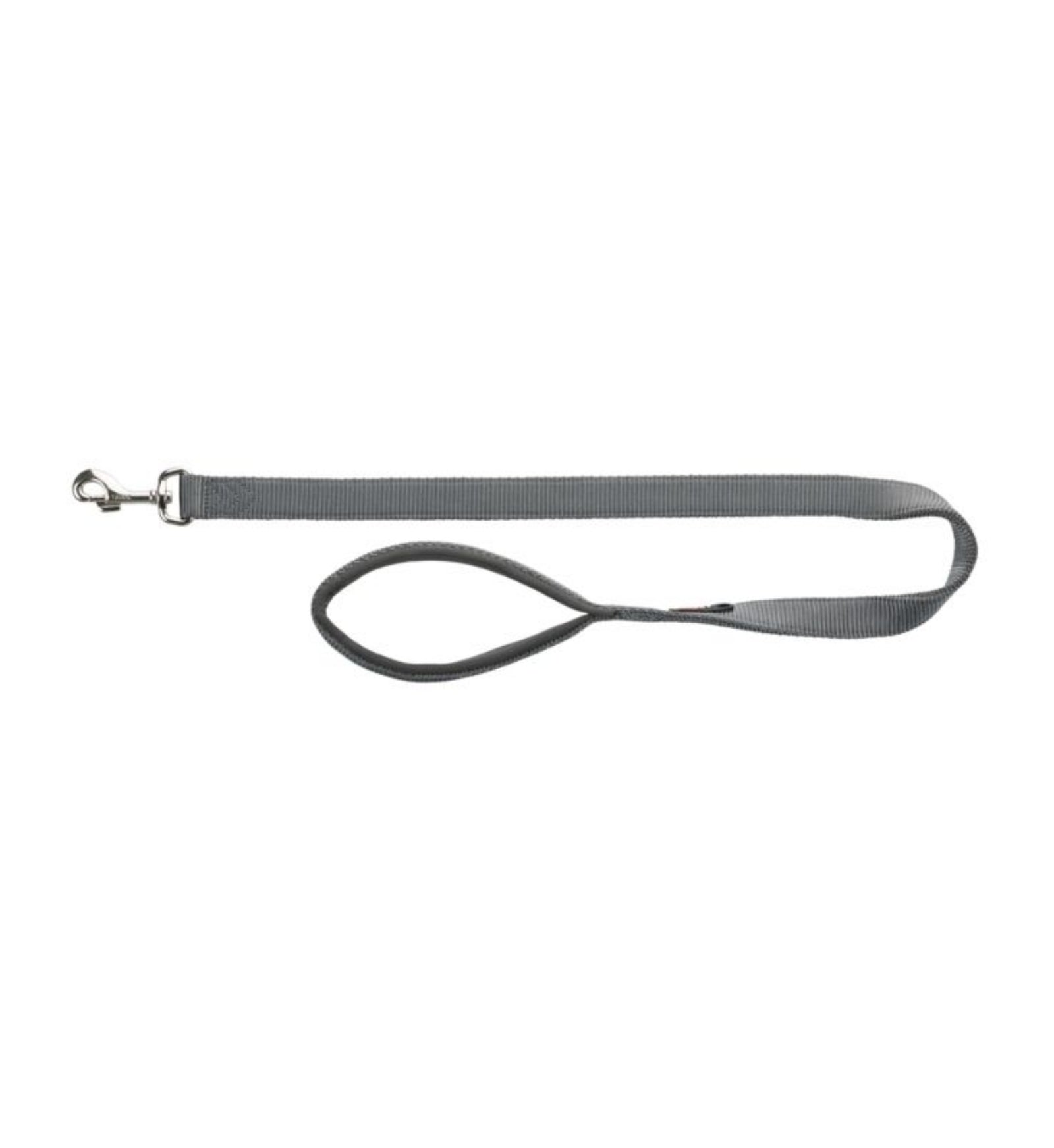 TRIXIE CANE GUINZAGLIO PREMIUM LARGE XLARGE 1 M 25 MM GRIGIO