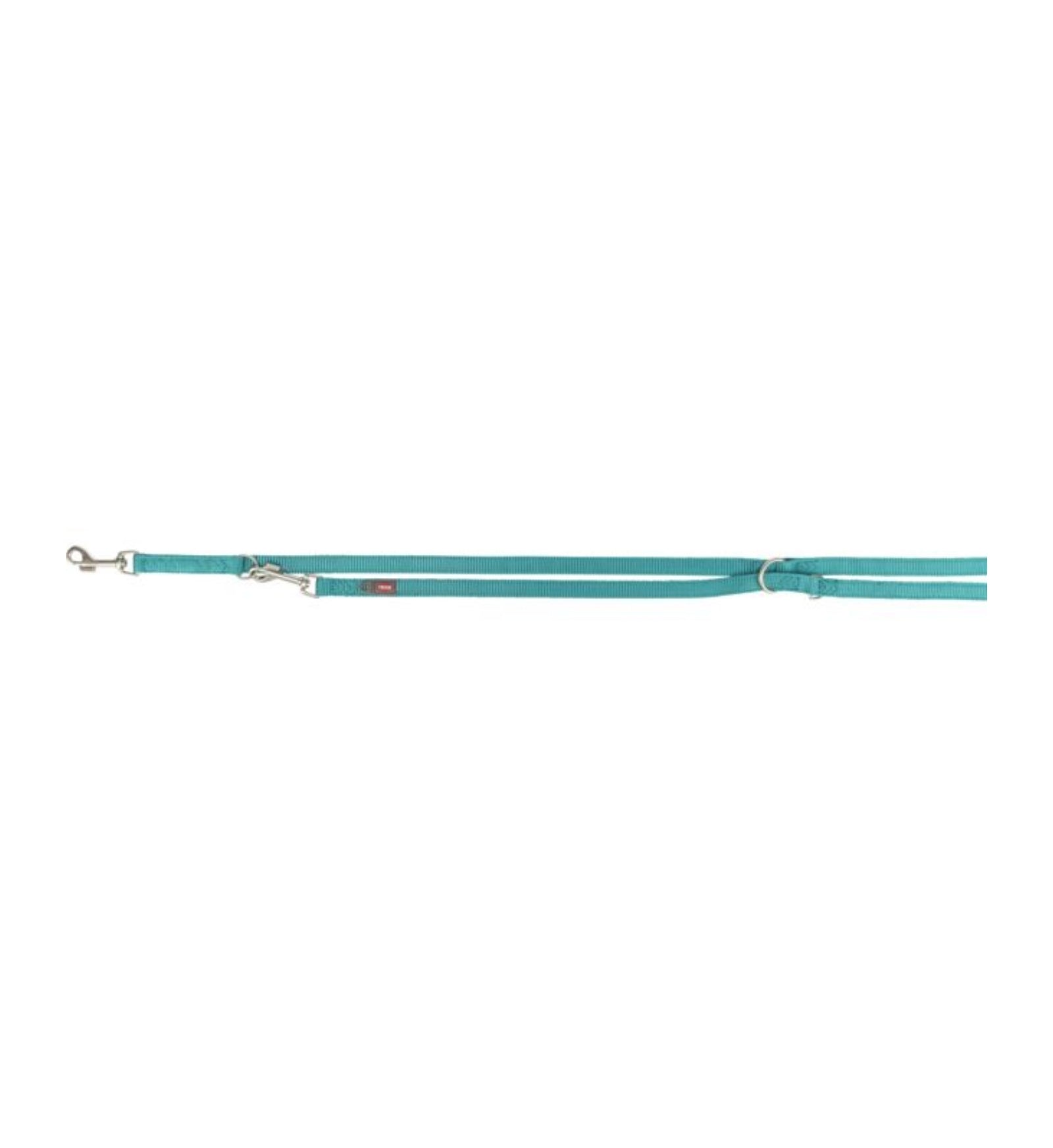 TRIXIE CANE GUINZAGLIO ADDESTRAMENTO PREMIUM L-XL 2M 25 MM ACQUAMARINA
