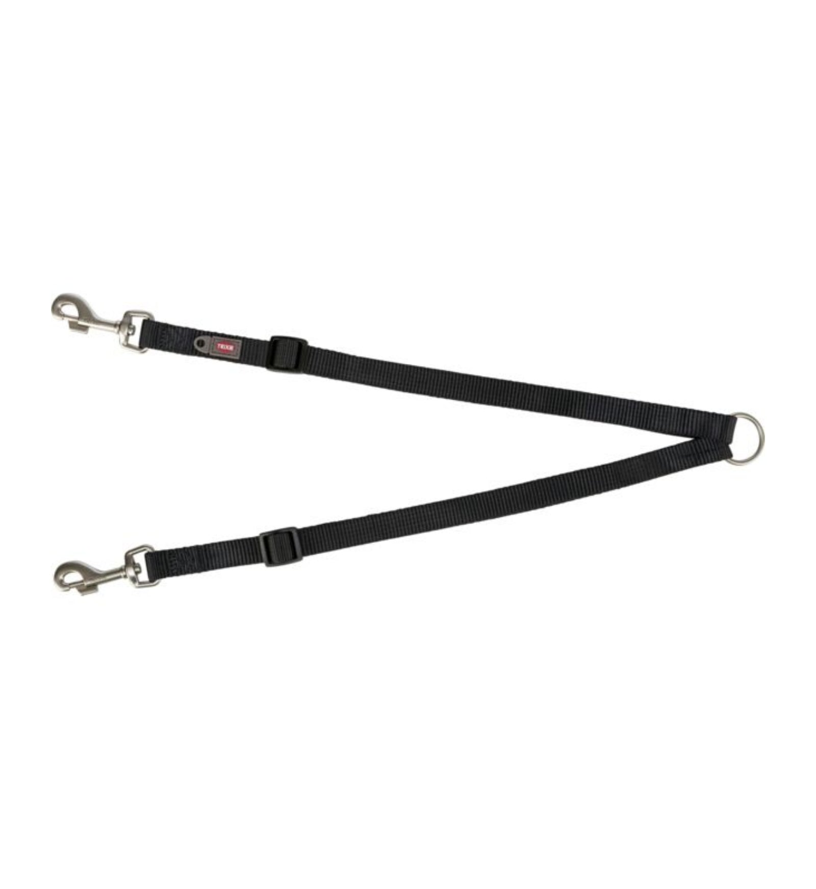 GUINZAGLIO ACCOPPIACANI PREMIUM XS-M NERO