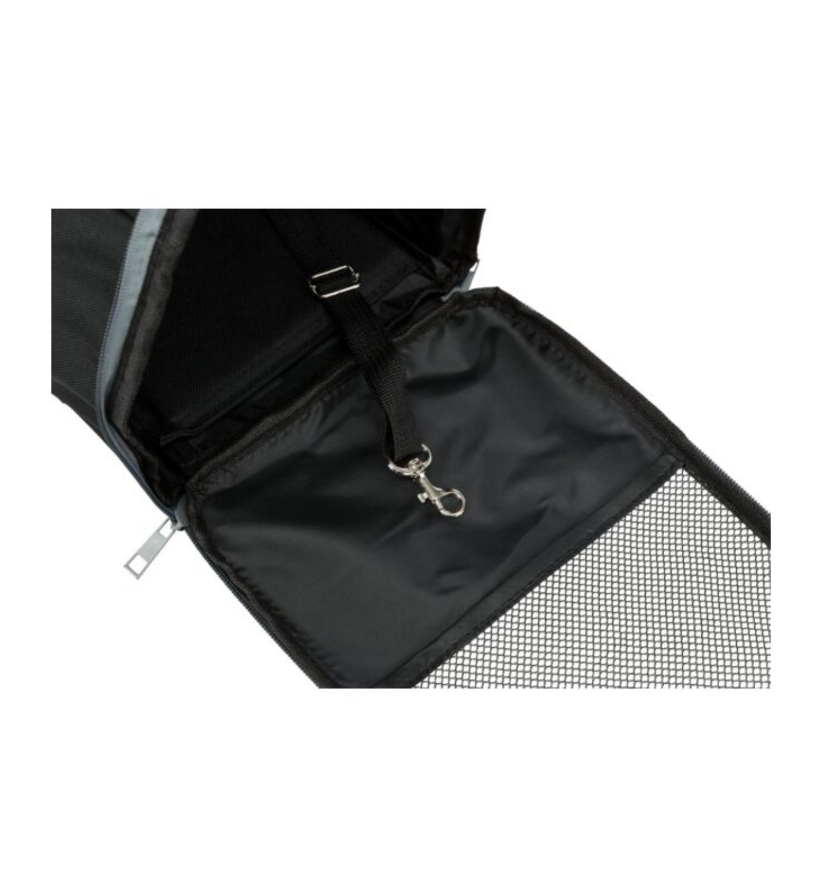 ZAINO CONNOR IN NYLON 44x30x21CM NERO-BLU