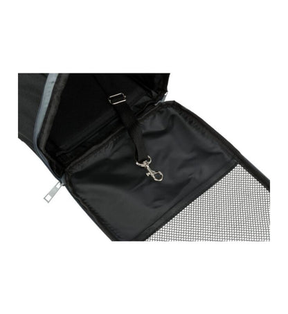 ZAINO CONNOR IN NYLON 44x30x21CM NERO-BLU