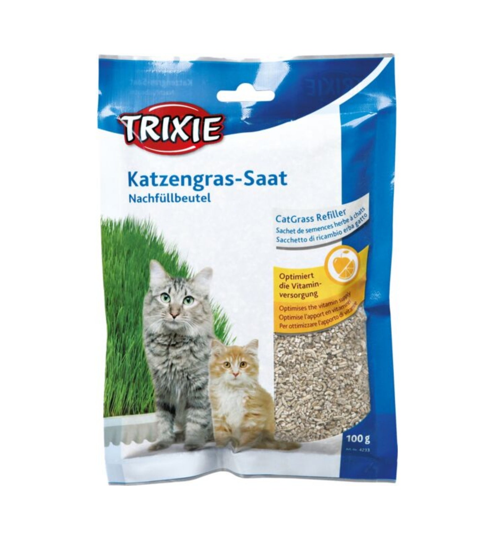 ERBA GATTO BIOLOGICA 100G