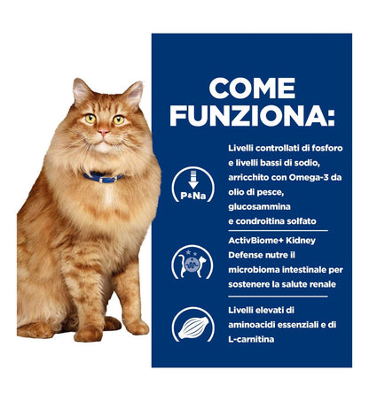 HILL'S PRESCRIPTION DIET GATTO K/D MOBILITY CON SPEZZATINO DI POLLO E VERDURE DA 82 GR IN LATTINA