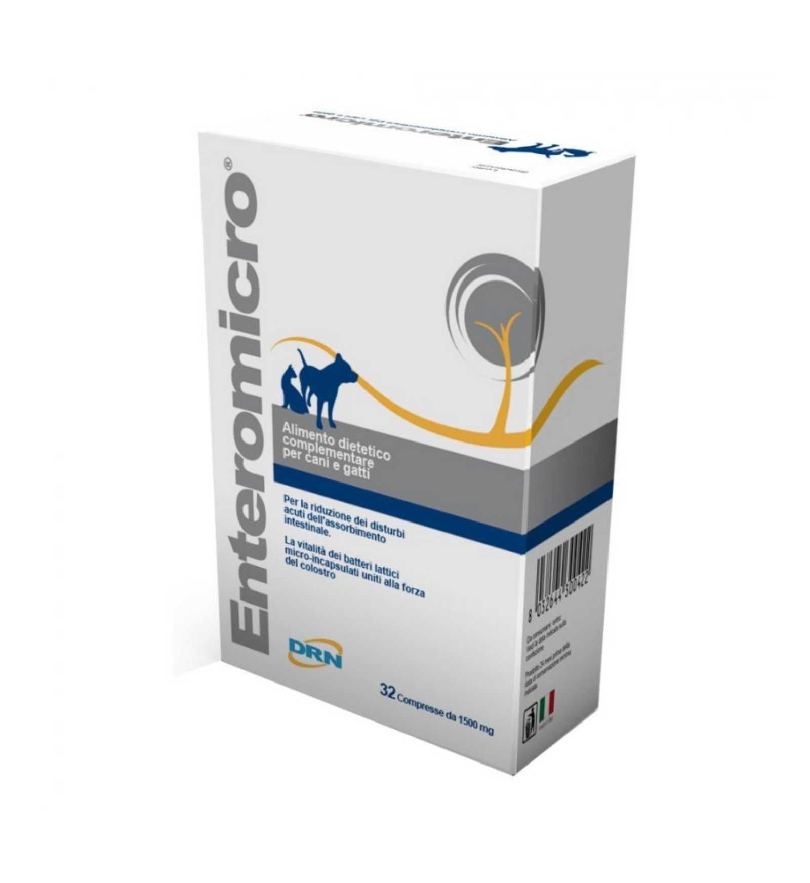 DRN CANE E GATTO ENTEROMICRO DA 32 COMPRESSE