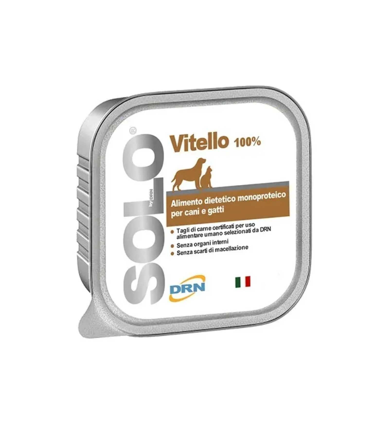 DRN SOLO VITELLO MONOPROTEICO IN VASCHETTA