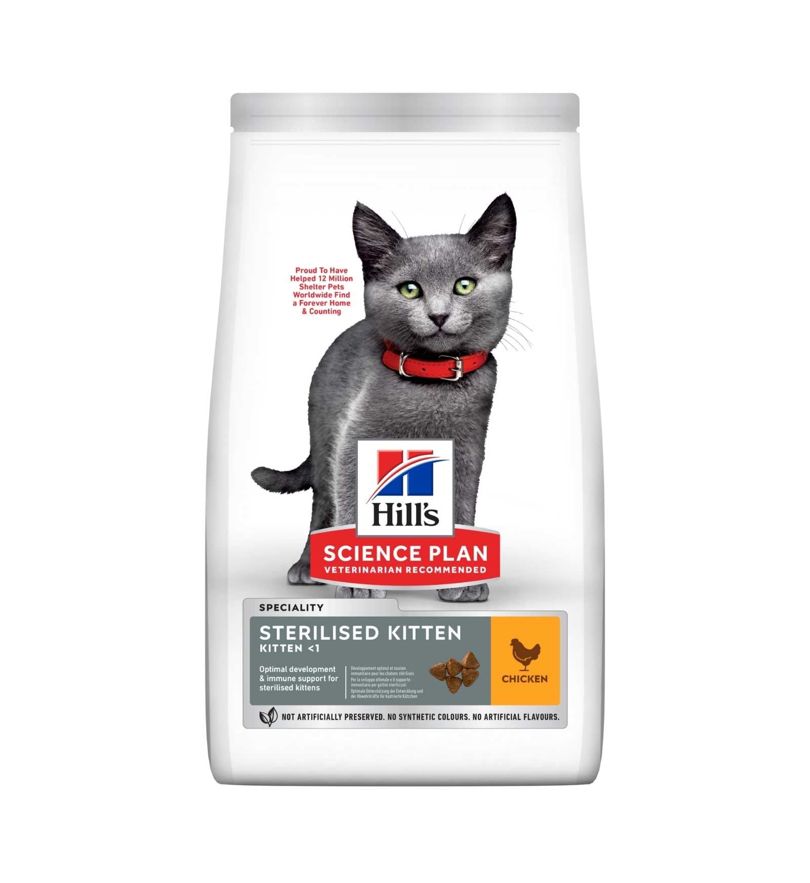 HILL'S SCIENCE PLAN GATTO KITTEN STERILIZZATO POLLO