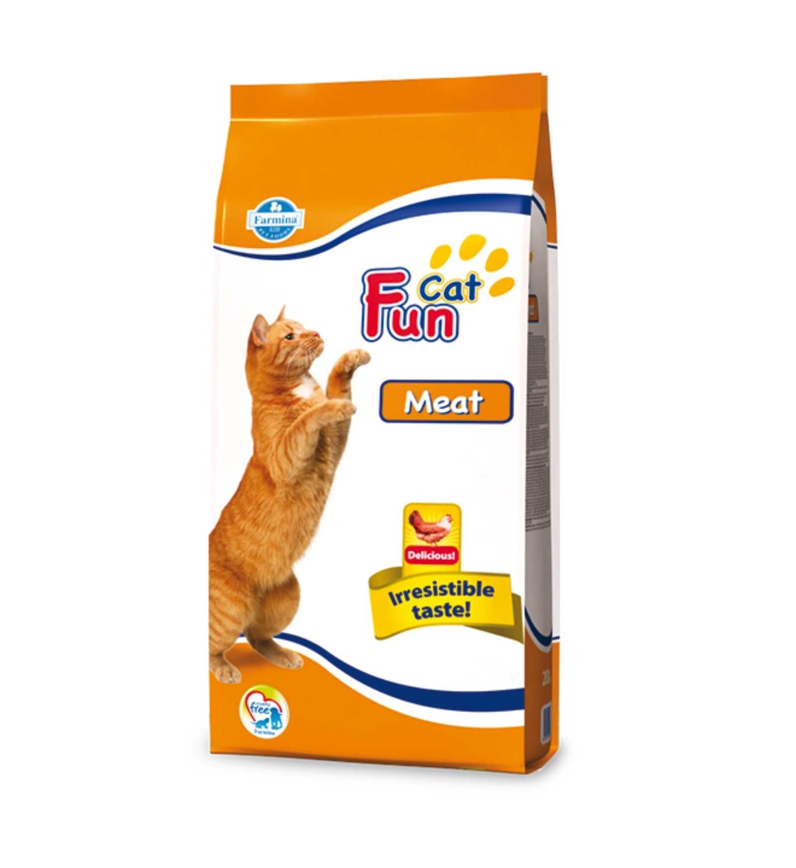 FARMINA FUN CAT GATTO MEAT DA 20 KG