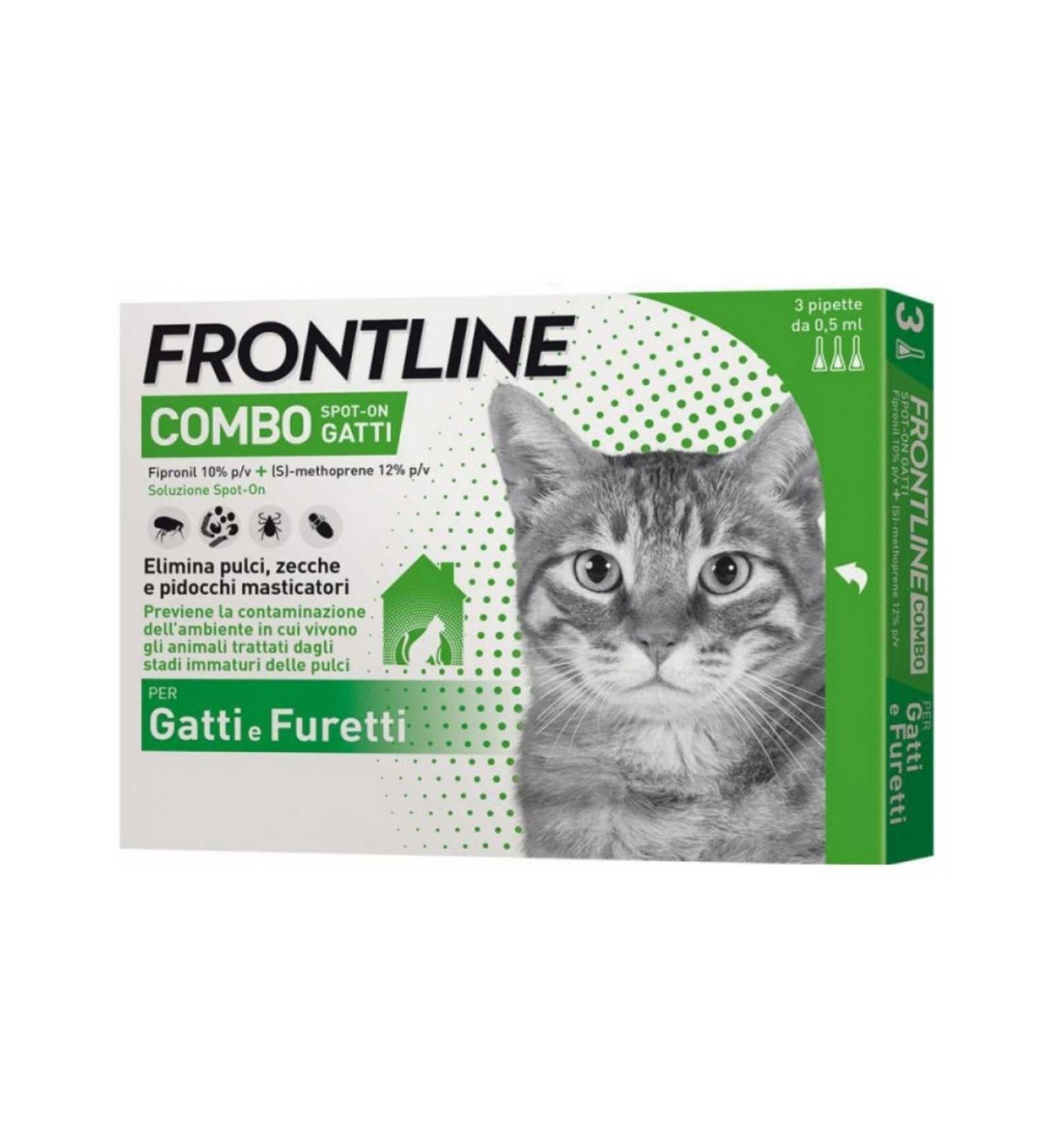 FRONTLINE COMBO GATTO E FURETTI ANTIPARASSITARIO