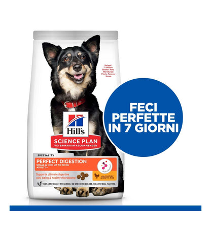 HILL'S SCIENCE PLAN CANE ADULT SMALL & MINI PERFECT DIGESTION DA 1,5 KG