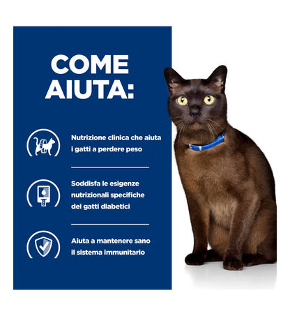HILL'S PRESCRIPTION DIET GATTO M/D DA 85 GR IN BUSTA