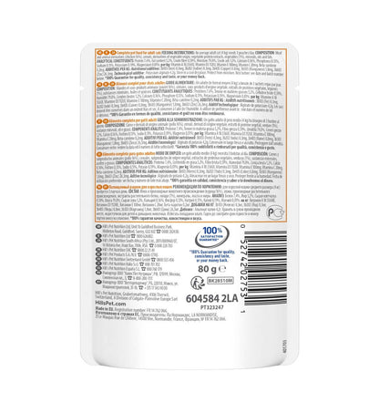 HILL'S SCIENCE PLAN GATTO ADULT HEALTY CUISINE POLLO E VERDURE DA 80 GR IN BUSTA
